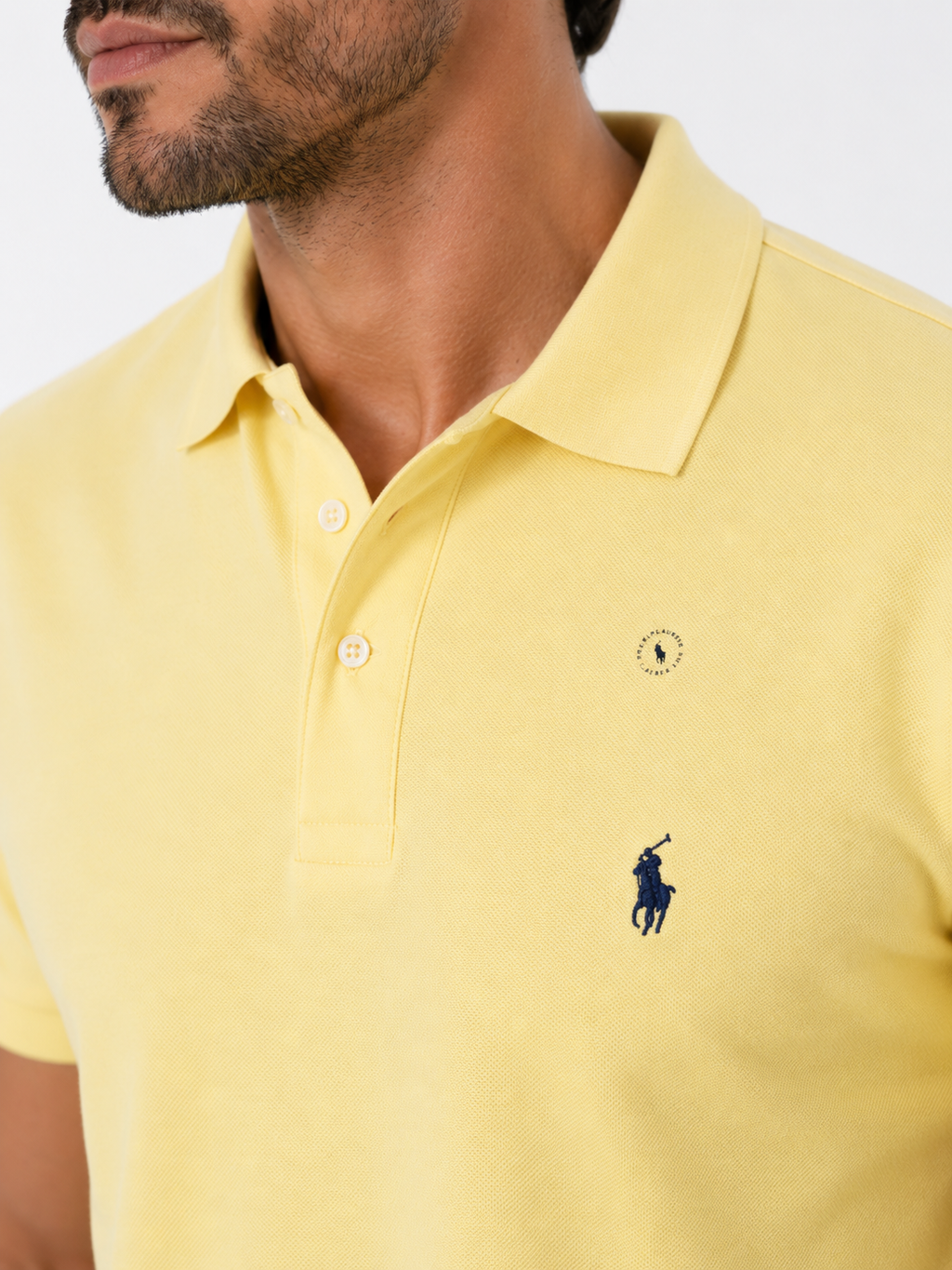 Camisa Gola Polo RL Amarela