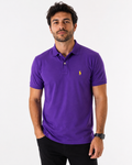 Camisa Gola Polo RL Roxo