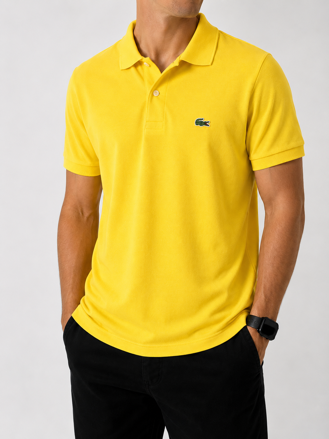 Camisa Gola Polo - LCT Amarela
