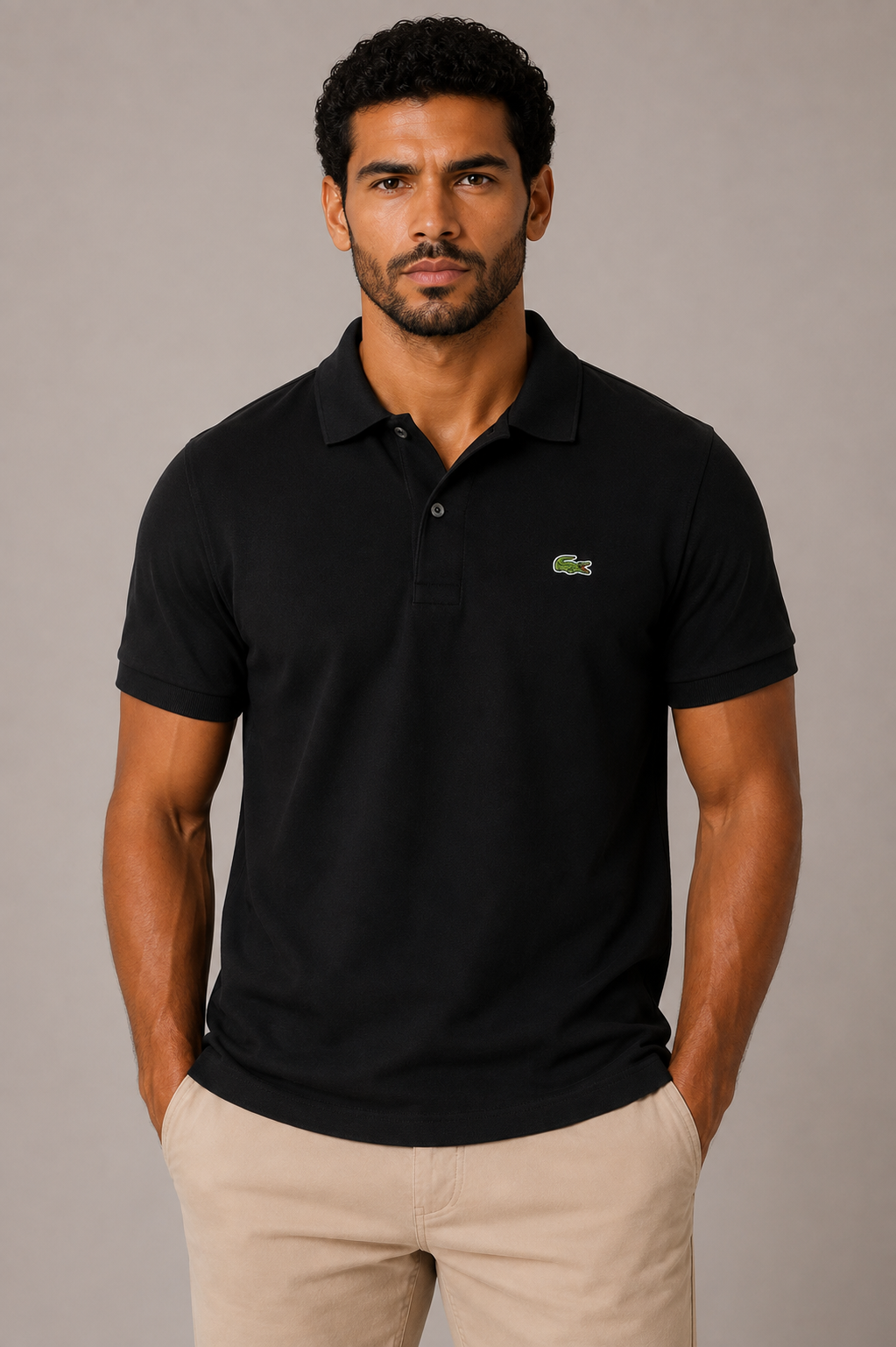 Camisa Gola Polo - LCT Preta