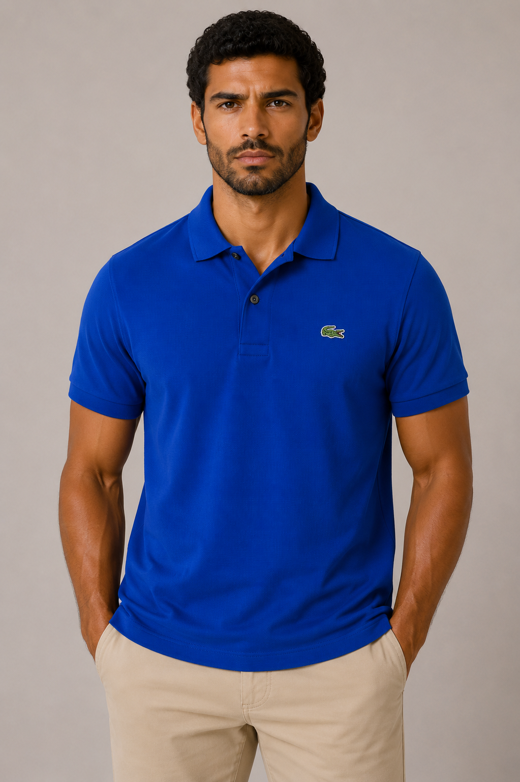 Camisa Gola Polo - LCT Azul