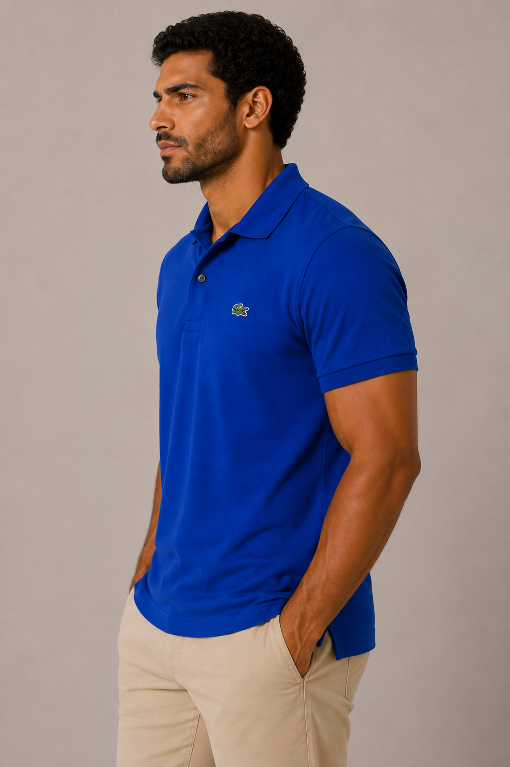 Camisa Gola Polo - LCT Azul